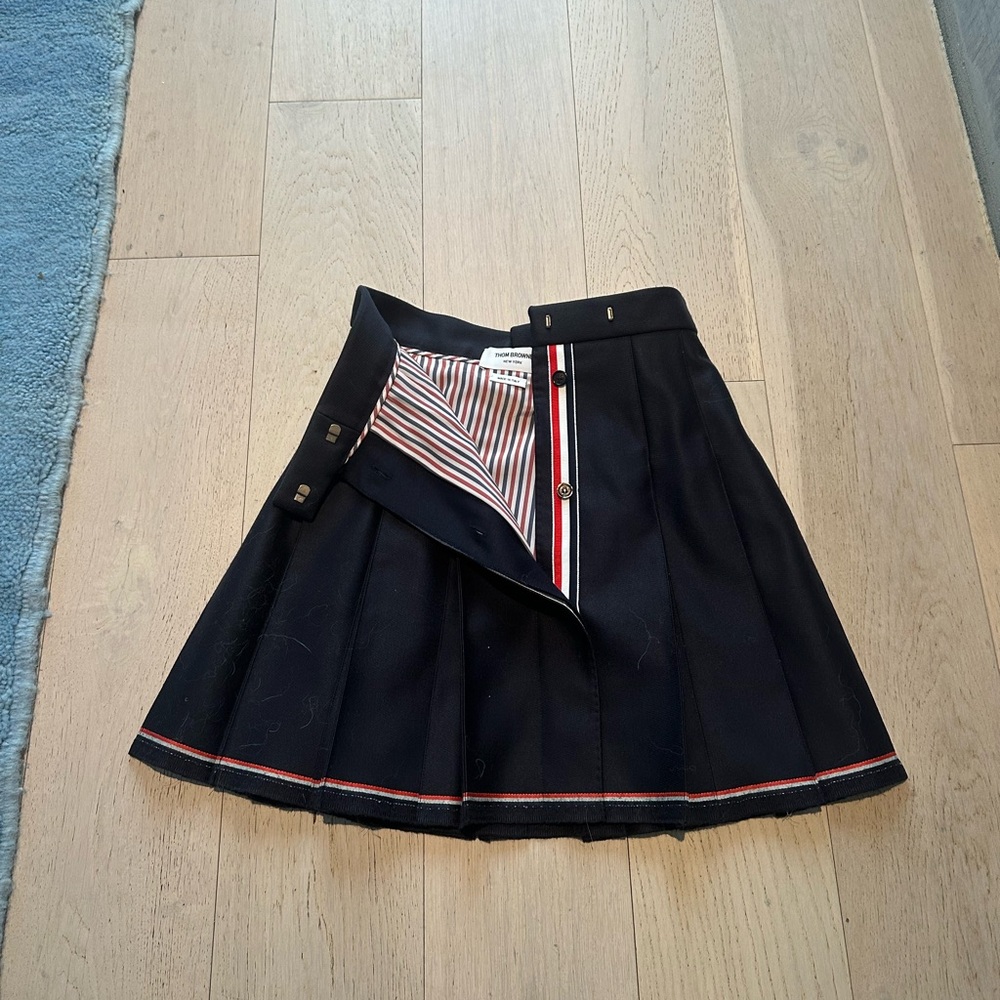 Thom Browne Pleated mini Skirt
